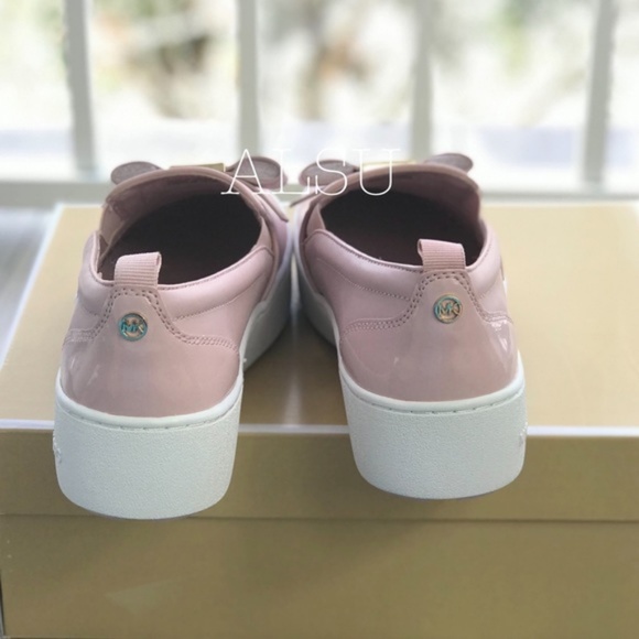 NWT Michael Kors Aliza Slip On Leather Blossom W - Picture 5 of 7